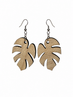 Boucles d’oreilles Feuille Tropicale