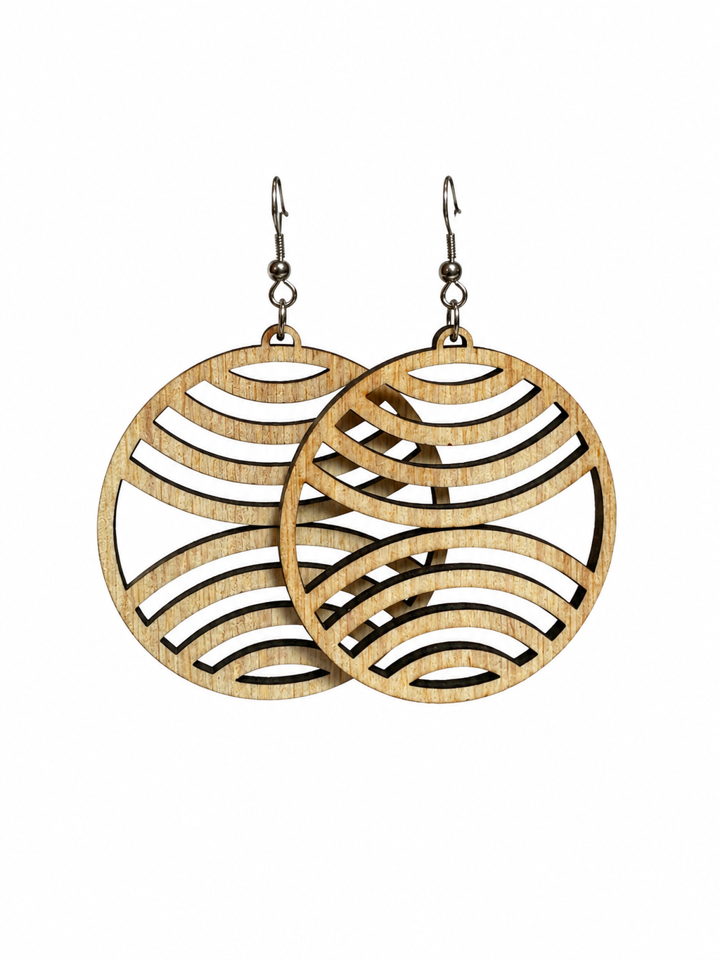 Boucles d’oreilles rondes Ajourée
