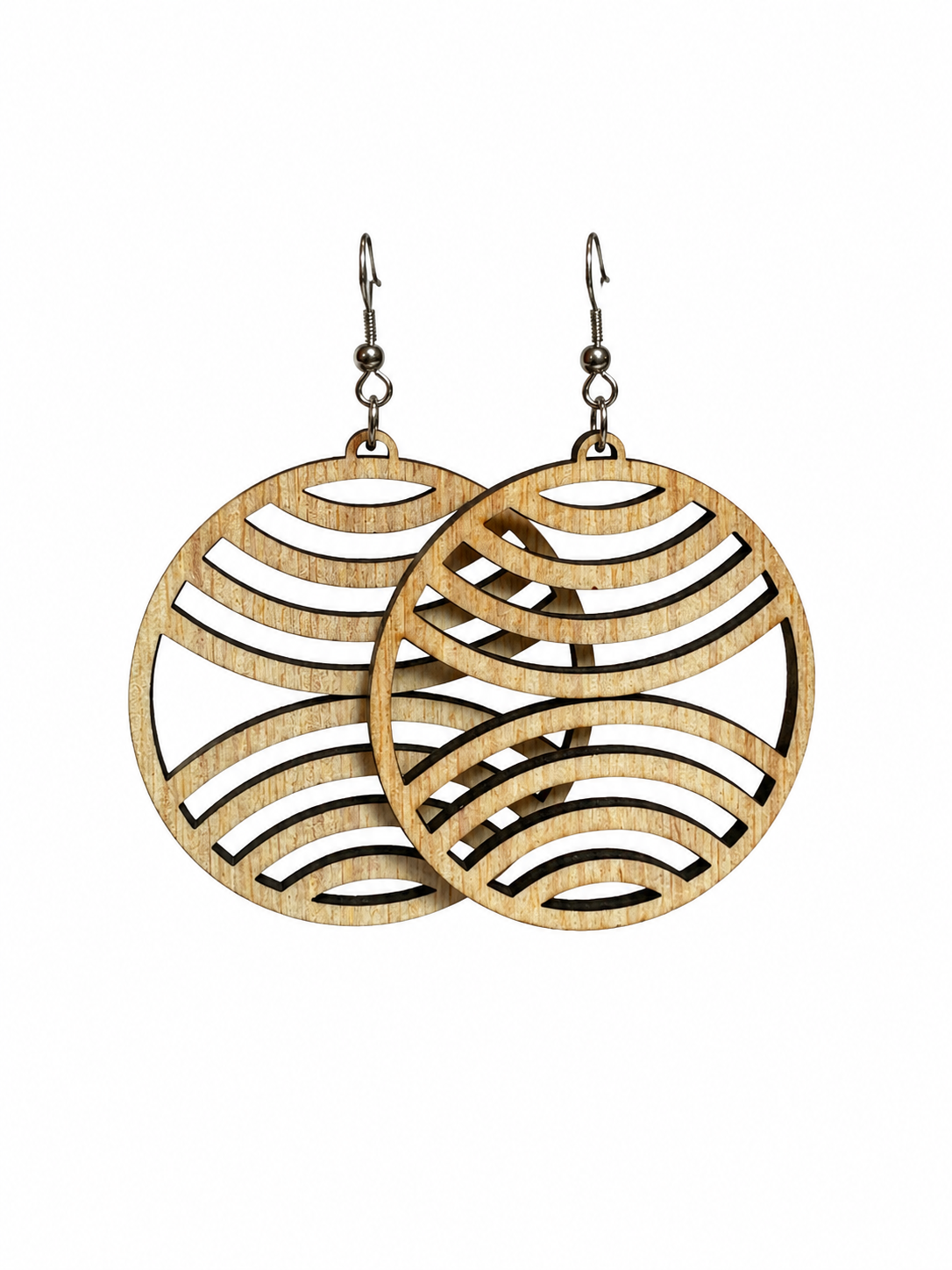 Boucles d’oreilles rondes Ajourée