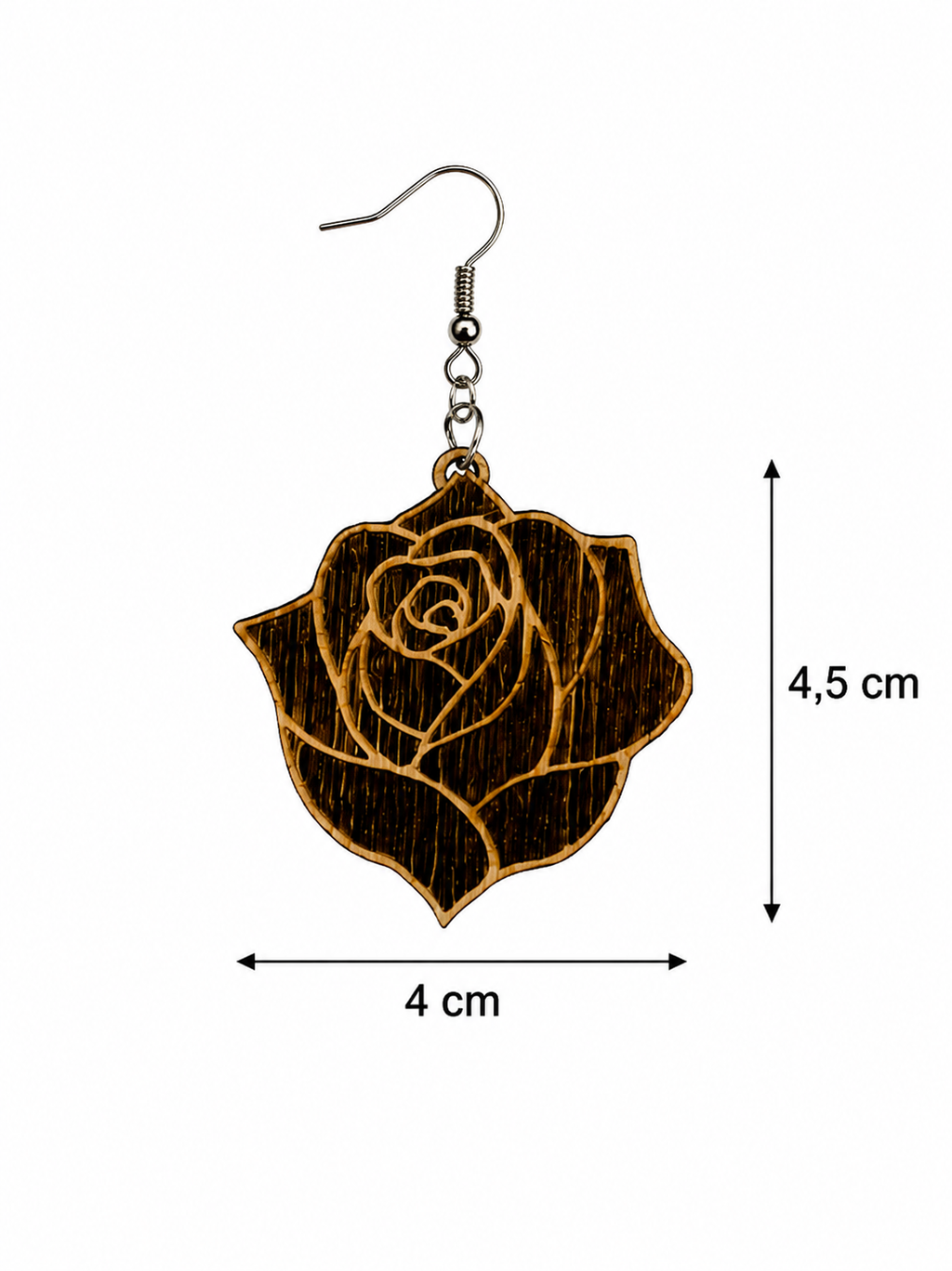 Boucles d’oreilles Rose